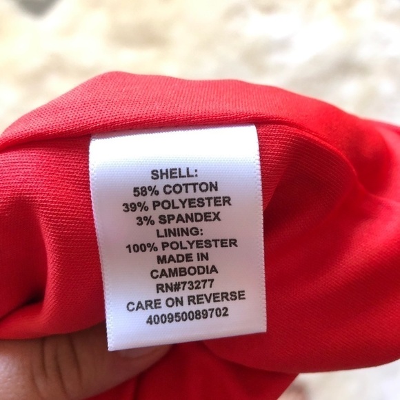 ELLE Striped Eyelet Fit & Flare Sleeveless Dress 2 - Picture 5 of 8